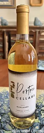 Portree Cellars Marsanne Timmons Estate 2022 Texas High Plains