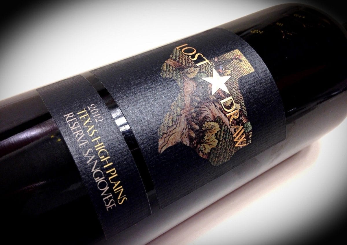 Review of Lost Draw Cellars Reserve Sangiovese 2012 - Texas Wine