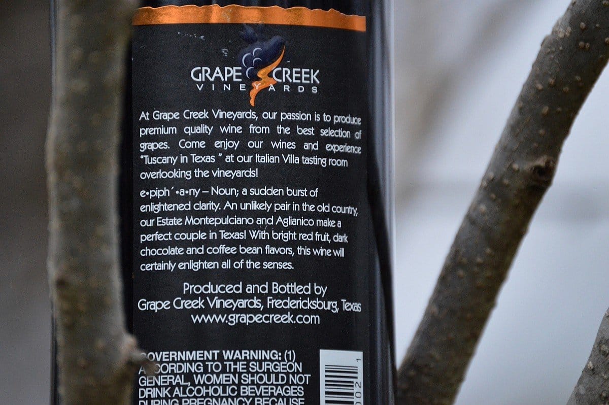 Have you had an Epiphany lately? - Texas Wine Lover®