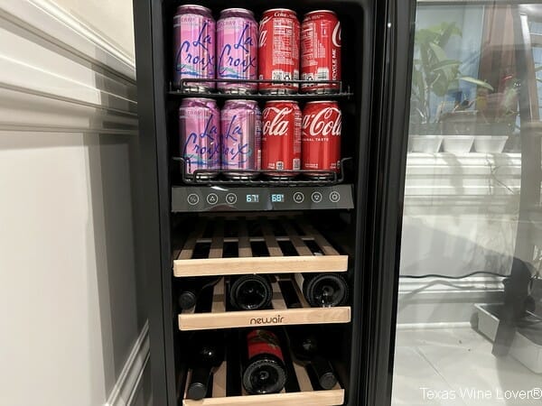 NewAir NWB057BSD0 15” Built-in Dual-Zone Wine & Beverage